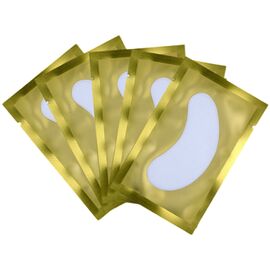 S.P. Патчі під очі для нарощування вій в золотій упаковці, 50 шт, Колір: Золотий, image 