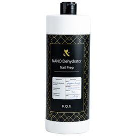 F.O.X NANO Dehydrator Nail Prep Обезжирювач, 1000 мл, Об'єм: 1000 мл, image 