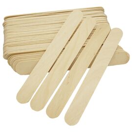DANINS Шпатель дерев'яний міцний 150мм*17мм*1.6мм, 100 шт/уп, image 