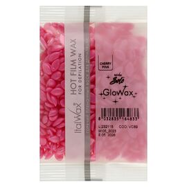 ItalWax Гарячий плівковий віск в гранулах GloWax Cherry Pink Рожева Вишня (для обличчя), 100 г, image 