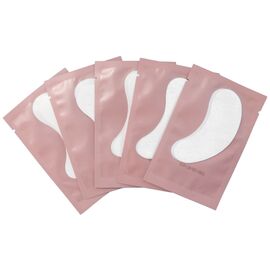 S.P. Патчі під очі для нарощування вій в пудровій упаковці, 50 шт, Колір: Пудровий, image 