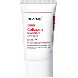 MEDI-PEEL Red Lacto Peptide Collagen Pore Lifting Sun Cream Сонцезахисний крем для звуження пор з колагеном та пептидами, 50 мл, image 