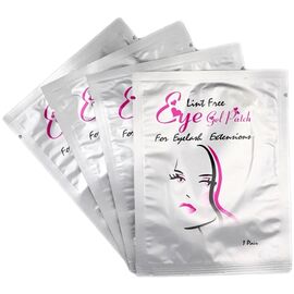 S.P. Lint Free Патчі під очі для нарощування вій в срібній упаковці, 50 шт, Колір: Срібний, image 