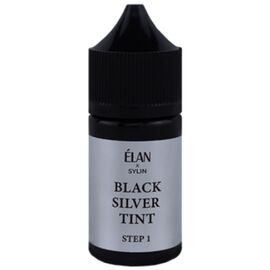 ELAN Black Silver Tint Система фарбування вій з інкапсульованим сріблом (засіб №1), 30 мл, Об'єм: 30 мл, Крок: №1, image 
