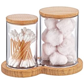 G.F. BOXup Набір органайзерів з двох частин з дерев'яною кришкою, FT-215, image 