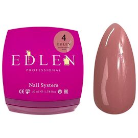 EDLEN Water Acrygel №04 Nude Рідкий акригель, 50 мл, Об'єм: 50 мл, Колір: №04, image 