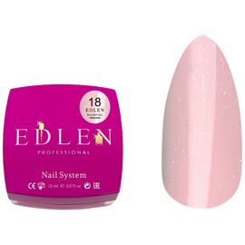 EDLEN Builder Gel №18 Princess Гель для нарощування, 15 мл, Об'єм: 15 мл, Колір: №18, image 