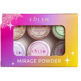 EDLEN Mirrage Powder Набір втирок, 6 шт, image 