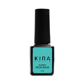 KIRA NAILS Rubber Iron Base Універсальна база, 6 мл, image 