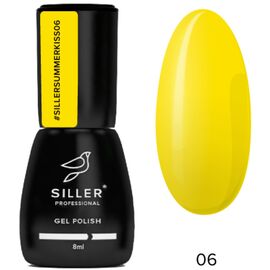 SILLER Summer Kiss Гель лак №06, 8 мл, image 