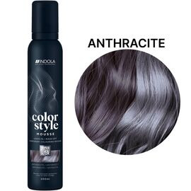 INDOLA Color Style Mousse Anthracite Семіперманентний відтіночний мус Антрацит, 200 мл, Відтінок: Anthracite, Об'єм: 200 мл, image 