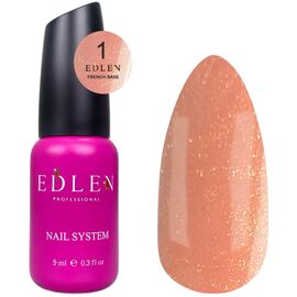 EDLEN French Base Френч-база №1, 9 мл, Відтінок: №1, Об'єм: 9 мл, image 