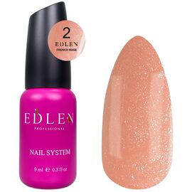 EDLEN French Base Френч-база №2, 9 мл, Відтінок: №2, Об'єм: 9 мл, image 