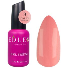 EDLEN French Base Френч-база №3, 17 мл, Відтінок: №3, Об'єм: 17 мл, image 