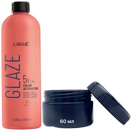 LAKME GLAZE Color Activator Liquid 1,5%, 60 мл (баночка), Об'єм: 60 мл, image 