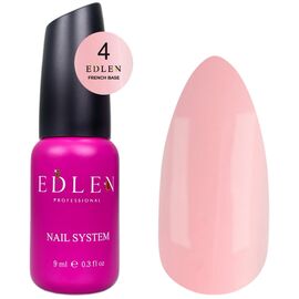 EDLEN French Base Френч-база №4, 9 мл, Відтінок: №4, Об'єм: 9 мл, image 