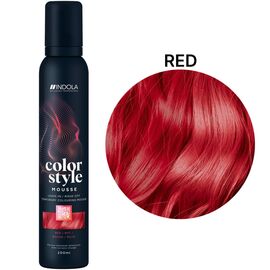INDOLA Color Style Mousse Red Семіперманентний відтіночний мус Червоний, 200 мл, Відтінок: Red, Об'єм: 200 мл, image 