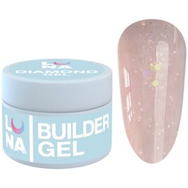 LUNA Diamond Gel Гель для нарощування №03, 15 мл, Об'єм: 15 мл, Колір: №03, image 