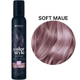 INDOLA Color Style Mousse Soft Mauve Семіперманентний відтіночний мус Ніжно-ліловий, 200 мл, Відтінок: Soft Mauve, Об'єм: 200 мл, image 