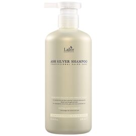LADOR Ash Silver Shampoo Зволожуючий безсульфатний відтінковий шампунь для світлого волосся, 300 мл, image 