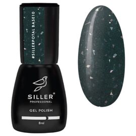 SILLER Base Shine Light Potal Світловідбиваюча база з поталлю №2, 8 мл, Відтінок: №2, Об'єм: 8 мл, image 