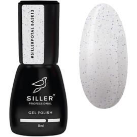 SILLER Base Potal База з поталлю №13, 8 мл, Відтінок: №13, Об'єм: 8 мл, image 