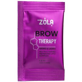 ZOLA Brow Therapy Реструктуризуючий комплекс для брів та вій, 1,5 мл х 1 шт, Об'єм: 1,5 мл х 1 шт, image 