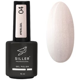 SILLER Bottle Gel Perl №004 Гель з пензликом, 15 мл, Об'єм: 15 мл, Колір: №004, image 