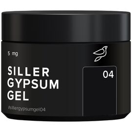 SILLER Gypsum Gel Гіпс гель №4, 5 мл, Колір: 04, image 
