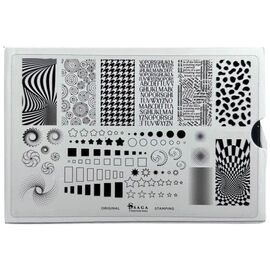 SAGA Пластина для стемпiнгу №08 Print, №: №08, image 