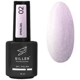 SILLER Bottle Gel Perl №002 Гель з пензликом, 15 мл, Об'єм: 15 мл, Колір: №002, image 