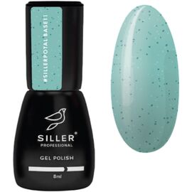 SILLER Base Potal База з поталлю №11, 8 мл, Відтінок: №11, Об'єм: 8 мл, image 