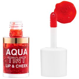 TOPFACE Aqua Tint Lip&Cheek Рідка помада для губ №02 - Strawberry Jam, 10 мл, Об'єм/вага: 10 мл, Відтінок: №02 - Strawberry Jam, image 