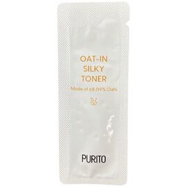 PURITO Seoul Oat-in Silky Toner Sample Заспокійливий тонер з водою насіння вівса, 1 мл	, image 