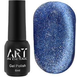 ART Гель лак світловідбиваючий з ефектом котячого ока Night Cat №007, 6 мл, Відтінок: №007, Об'єм: 6 мл, image 