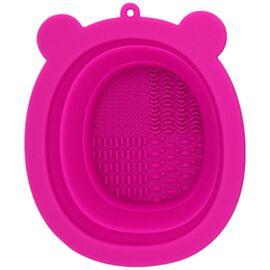 BonBon Силіконова чаша-трансформер для очищення пензлів,фуксія, image 