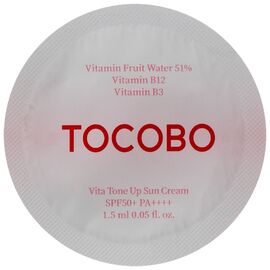 TOCOBO Vita Tone Up Sun Cream Deluxe SPF50+ PA++++ Тонізуючий сонцезахисний крем, 1,5 мл, image 