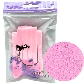 BonBon Спонж пресований для вмивання,рожевий, image 