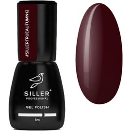 SILLER True Autumn Гель лак №12, 8 мл, № гель лаку: №12, Об'єм: 8 мл, image 