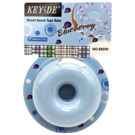 Диспенсер для скотчу Пончик, блакитний, Колір: Блакитний, image 