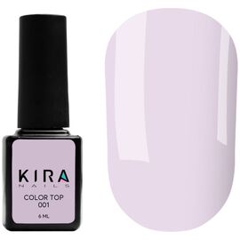 KIRA NAILS Color Top №001, 6 мл, Відтінок: №001, Об'єм: 6 мл, image 