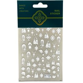 S. P. Новорічний слайдер-дизайн для нігтів 5D М-1029, №: 1029, image 