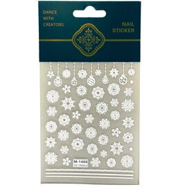 S. P. Новорічний слайдер-дизайн для нігтів 5D М-1468, №: 1648, image 