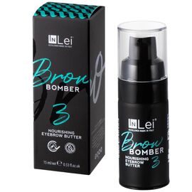 INLEI Препарат для живлення брів "Brow Bomber 3", 15 мл, Об'єм: 15 мл, Крок: №3, image 