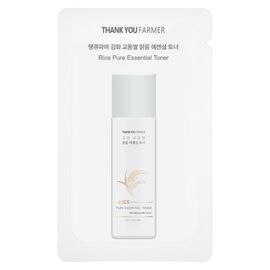 THANK YOU FARMER Rice Pure Essential Toner Тонер з екстрактом рису, 2 мл, image 
