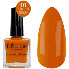 EDLEN Stamping Polish Лак для стемпінгу №10, 10 мл, №: 010, image 