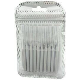 S.P. Щіточка для брів та вій Baby Brush сіра, 10 шт/уп, Колір: Сірий, image 