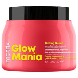 MATRIX Glow Mania Glazing Queen Mask Маска для інтенсивного захисту кольору та блиску фарбованого волосся, 500 мл, image 