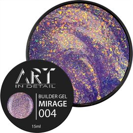 ART Builder Mirage Gel №004 Гель моделюючий, 15 мл, Об'єм: 15 мл, Колір: №004, image 