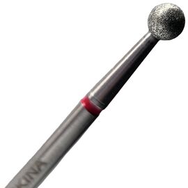 Nika Zemlyanikina Фреза алмазна куля червона 3,4 мм DD2364D, image 